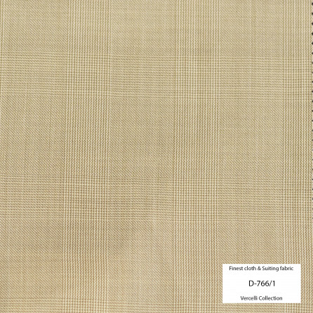D766/1 Vercelli VII - 95% Wool - Vàng da bò Caro
